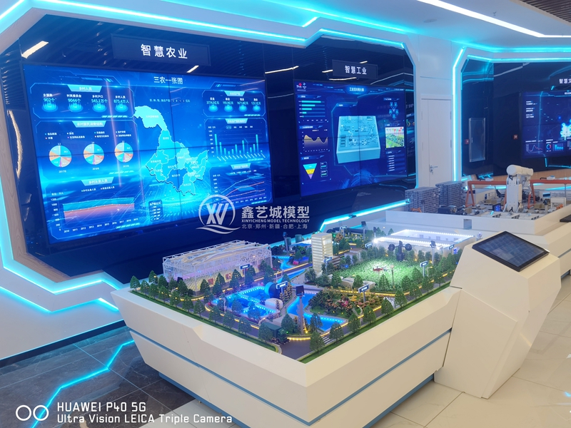 智慧物联农业沙盘模型