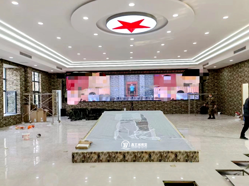 军事电子互动沙盘模型