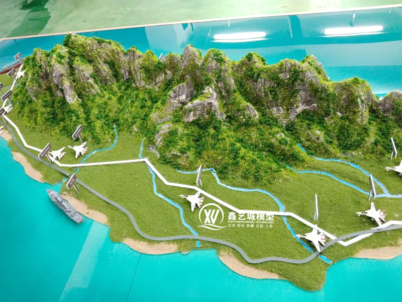 军事电子互动沙盘模型