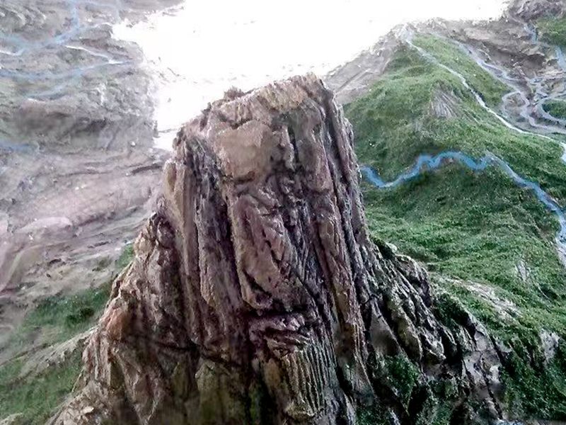 景区地貌沙盘模型